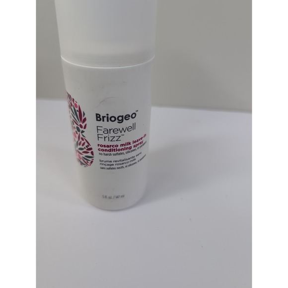 BRIOGEO FAREWELL FRIZZ Rosarco Milk Leave-in Condition Spray 5oz/147mL FULL SZ - Picture 2 of 3